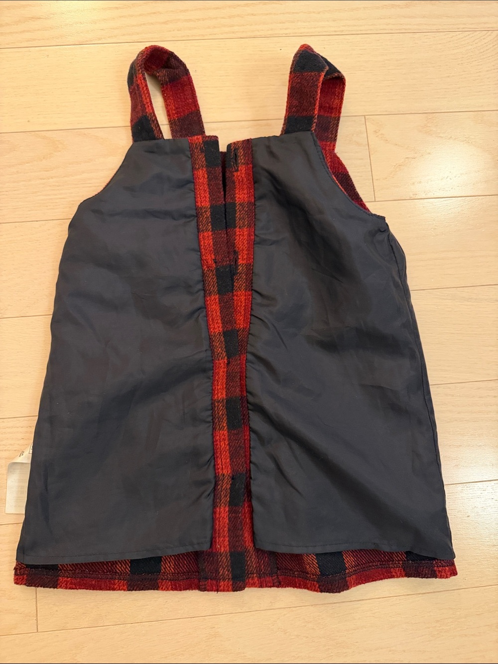 2T wool Pinafore Dress - Picture 6 of 9
